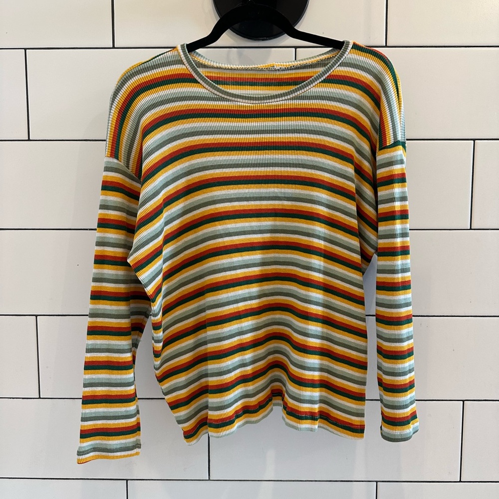 Vintage 1970’s striped long sleeve